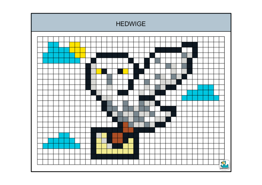 Pixel art hedwige dodocraft
