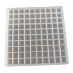 6 minis grilles translucides en silicone 10×10 — 1