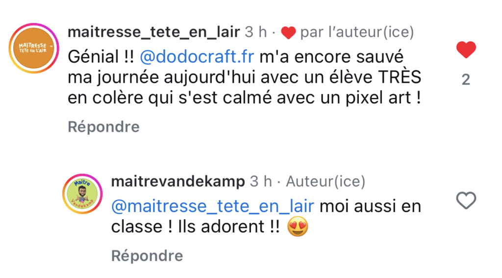 Avis Maîtresse Tête en l'Air