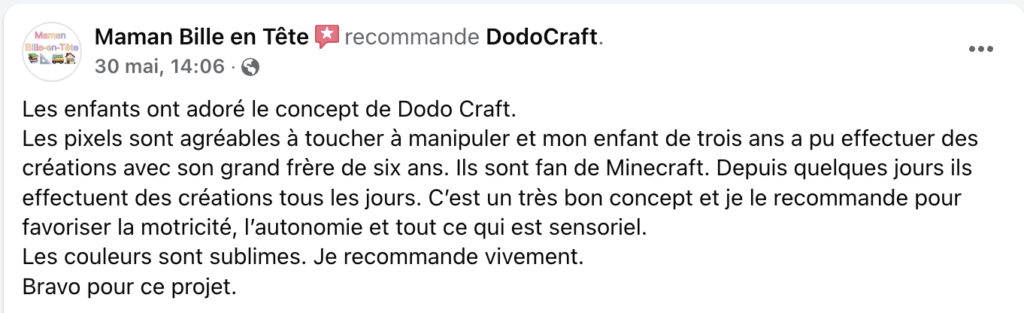 Avis Maman Bille En Tête