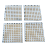 4 grilles avec repères 10×10 — 1