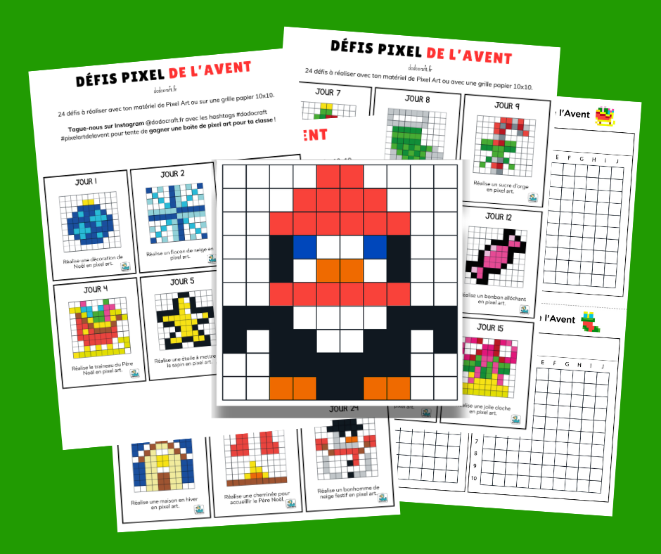 Défis Pixel de l'Avent