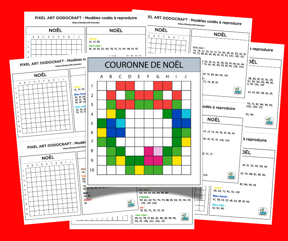 Modèles codés de Noël