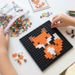 Pack 2 Grilles Noires 20×20 — 2