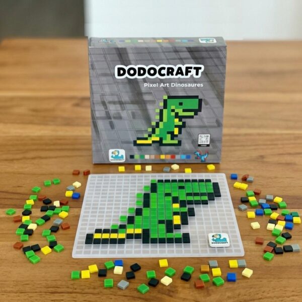 La Boîte Pixel Art Dino - Dodocraft