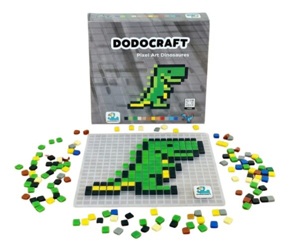 La Boîte Pixel Art Dino - Dodocraft
