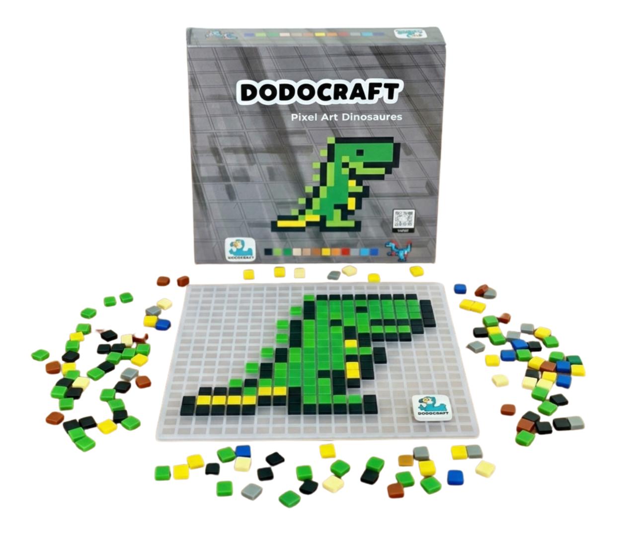 La Boîte Pixel Art Dino - Dodocraft